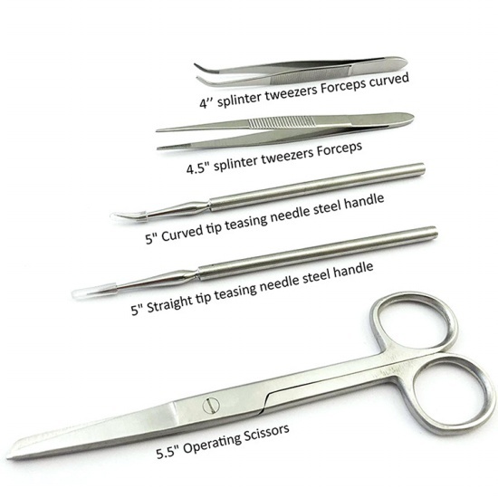 Ensemble de suture médecine - apprendre à suturer - pratiquer la