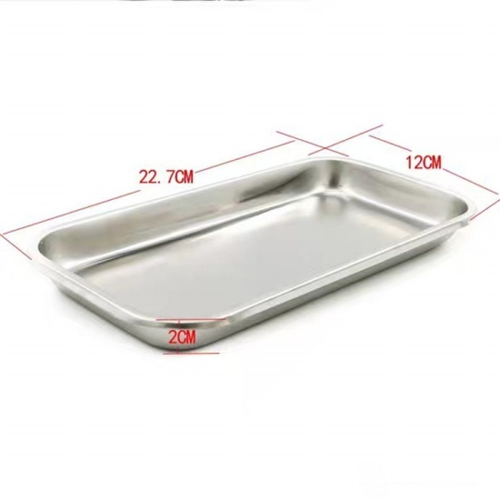 304 Stainless Steel Plate Disinfection Tray