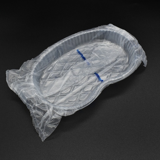 Disposable plastic kidney dish medicine tray