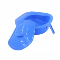 Plastic bedpan with Lid and Cover