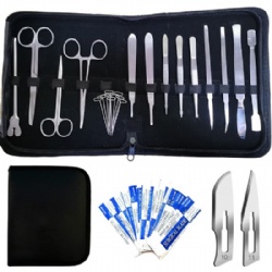 Ensemble d'outils de pratique de suture d'enseignement médical pour infirmière médecin