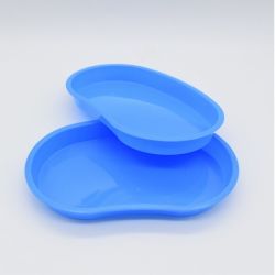 Plastic medical kidney dish surgical tray