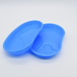 Plastic medical kidney dish surgical tray