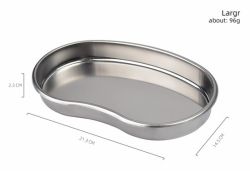 Surgical stainless steel kidney plate medical tray
